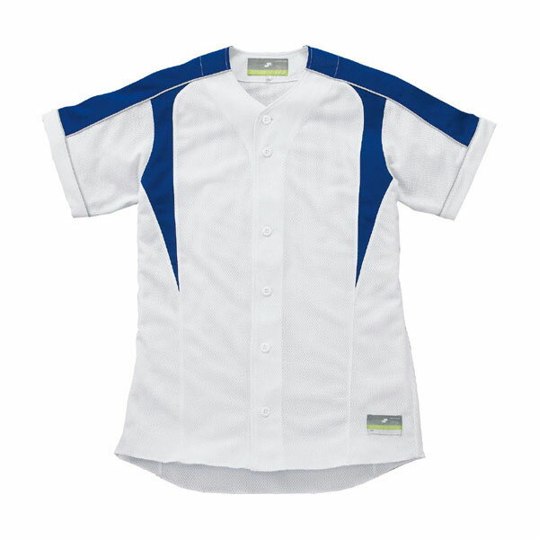 エスエスケイ 切替メッシュシャツ US0004M 1063S ホワイト×Dブルー×Sグレー