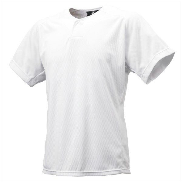 エスエスケイ 1ボタンベースボールTシャツ BT2310 10 ホワイト