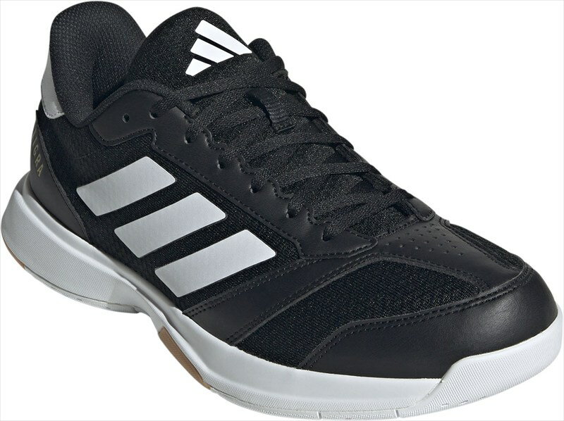 [adidas]アディダスハンドボールシューズLigra 8(IH0526)コアブラック/フットウェアホワイト/フットウェアホワイト