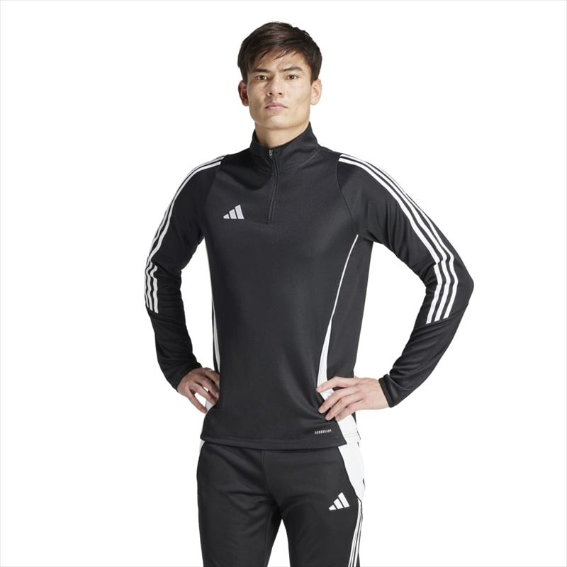 [adidas]アディダスTIRO 24 トレーニングトップ(HAS96)(IJ9963)ブラック/ホワイト