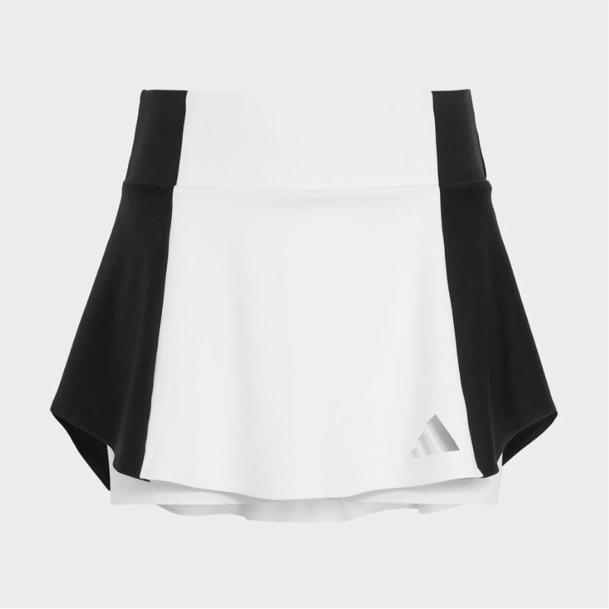 [adidas]アディダス レディースW TENNIS PREMIUM スカート(IKL74)(IN6311)ホワイト/ブラック