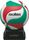 モルテン サインボール バレーボール白×赤×緑 V1M500