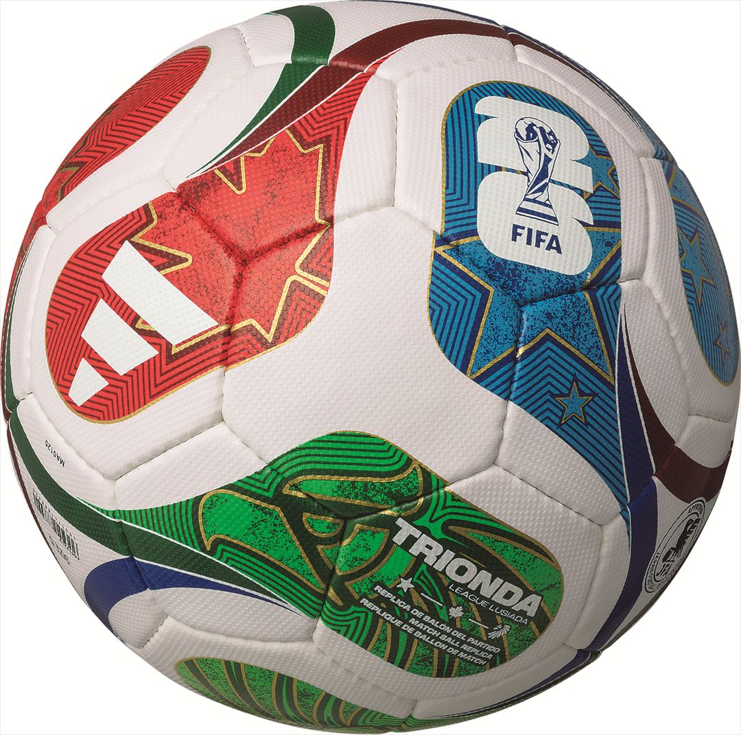 ADIDAS - [adidas]アディダスサッカーボール 3号球トリオンダ リーグ ルシアーダ(ADF322LU)ホワイト