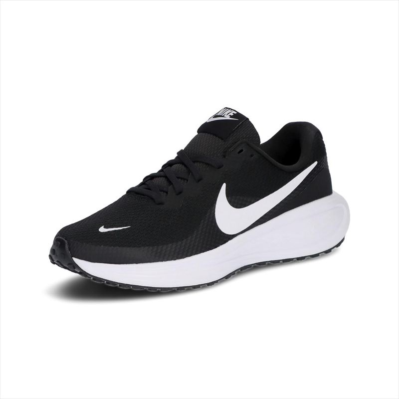 [NIKE]ナイキレディースランニングシューズナイキ ウィメンズ レボリューション 8(HJ8485001)(001)ブラック/ホワイト(4)