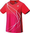 [YONEX]ヨネックスウィメンズゲームシャツ(20671)(496)サンセットレッド