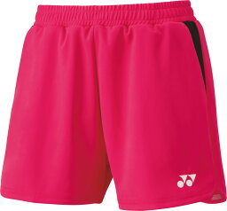 [YONEX]ヨネックスウィメンズニットショートパンツ(25069)(122)ブライトピンク