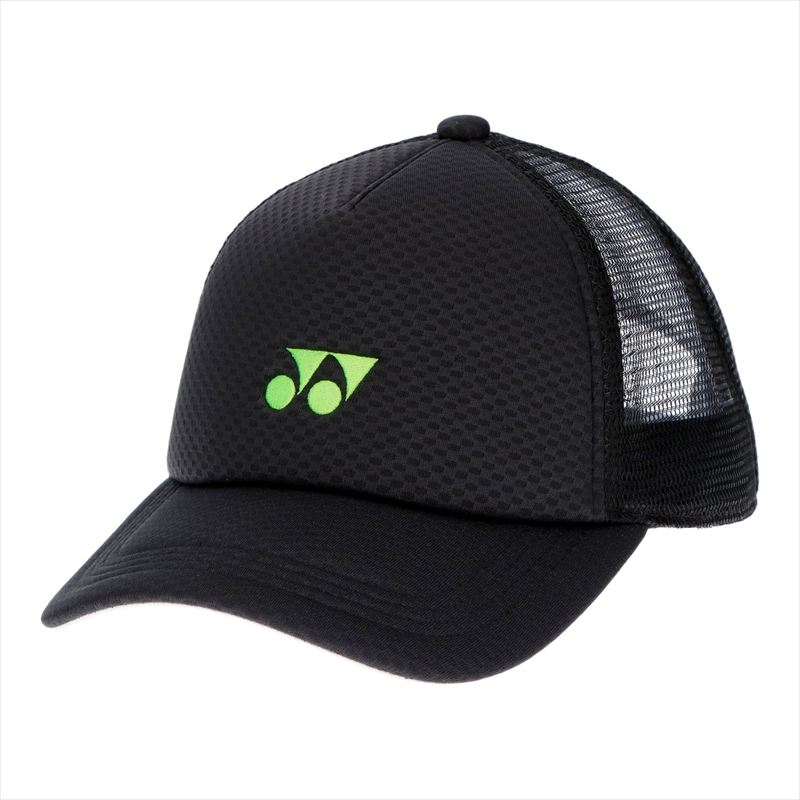 [YONEX]ヨネックスメッシュキャップ(40107)(007)ブラック