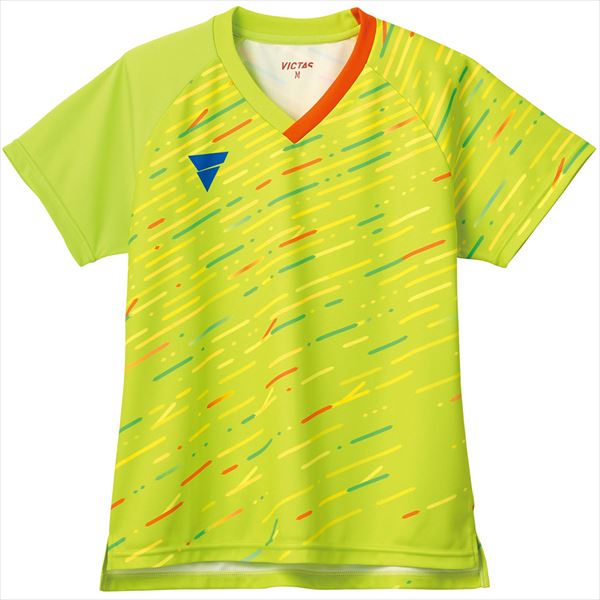 ヴィクタス レディースゲームシャツ V-LGS306 512304 4200 ライムグリーン