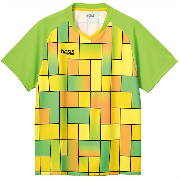 ヴィクタス 男女兼用ゲームシャツ パズル ゲームシャツ 612302 4200 ライムグリーン