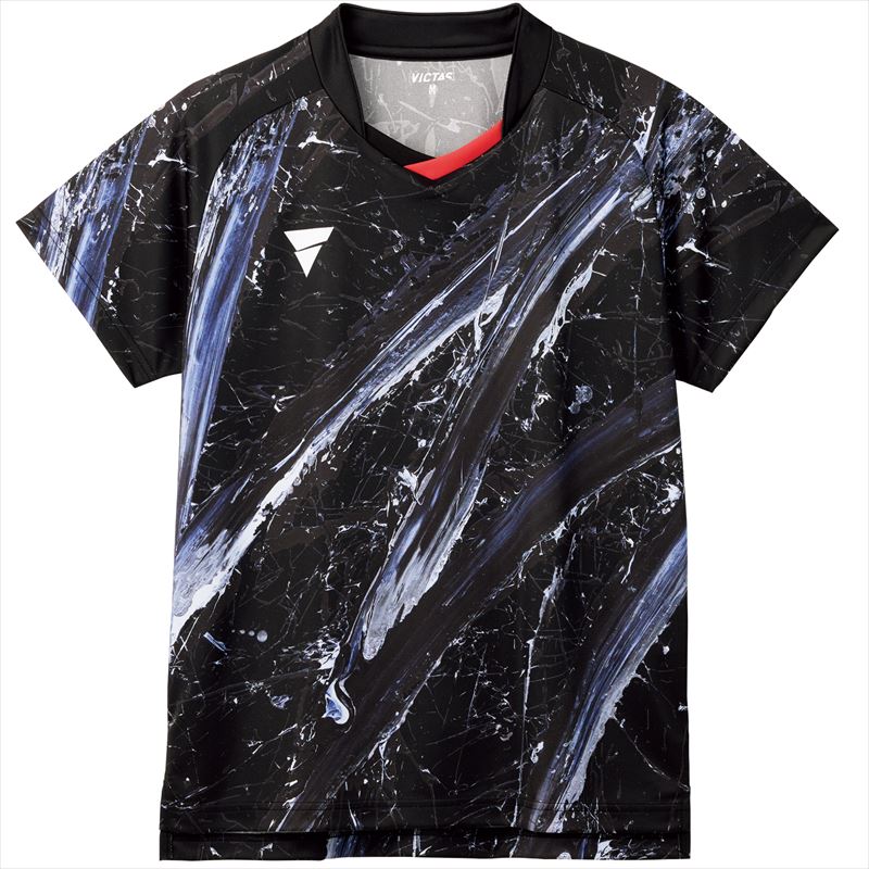 【1点までメール便可】 ヴィクタス 男女兼用ゲームシャツ V-OGS418 512406 1100 グレー