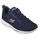 [SKECHERS]スケッチャーズレディースカジュアルシューズGO WALK TRAVEL - FUN JOURNEY(124985)(NVLV)ネイビー/ラベンダー