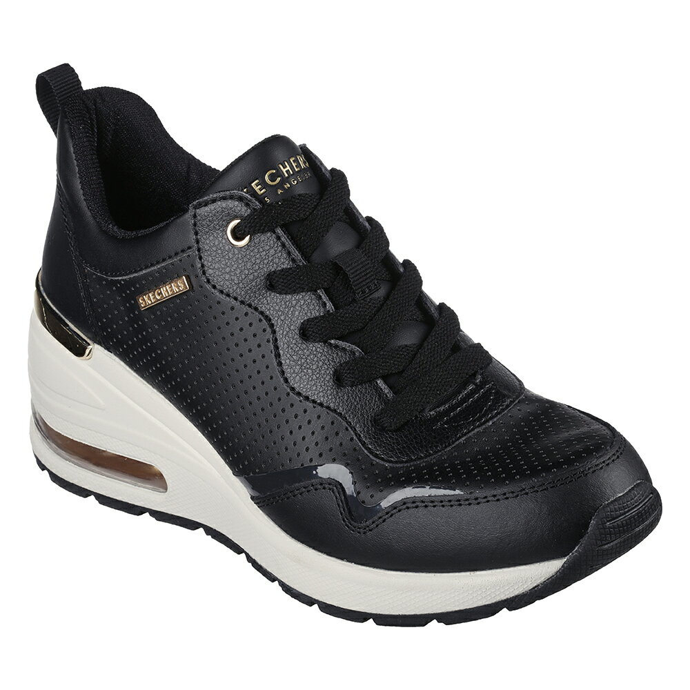 SKECHERS スケッチャーズレディースカジュアルシューズMILLION AIR - HOTTER AIR(155399)(BLK)ブラック