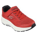 [SKECHERS]スケッチャーズキッズシューズGO RUN CONSISTENT 2.0 - KEXLU(405045L)(RDBK)レッド/ブラック