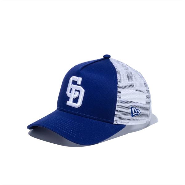 Rakuten - [NEW ERA]ニューエラジュニア 9FORTY A-Frame トラッカー 中日ドラゴンズ(14524508)ダークロイヤル / ホワイト