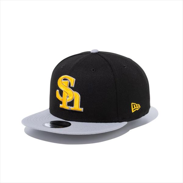樂天商城 - [NEW ERA]ニューエラ9FIFTY 福岡ソフトバンクホークス(14524933)ブラック グレーバイザー