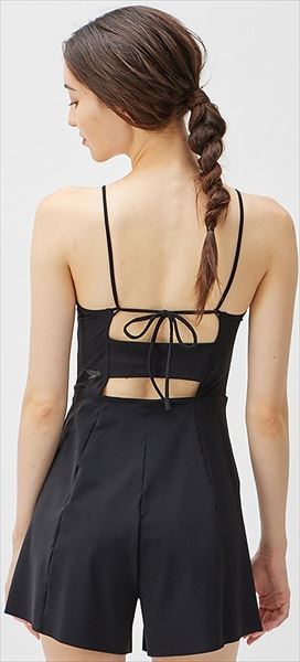 スピード レディース水着 ステイフィットエコオールインワン SFW02335 K ブラック