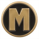 【2点までメール便可】 ミカサ マグネット式 バレーボールマーク・ M マネージャー AC-KM200M-M ブラック×ゴールド