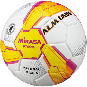 ミカサ サッカーボール検定5号球 ALMUND 貼り FIFA Quality Pro FT550B-YP イエロー×ピンク通販 サッカー 用品 セール