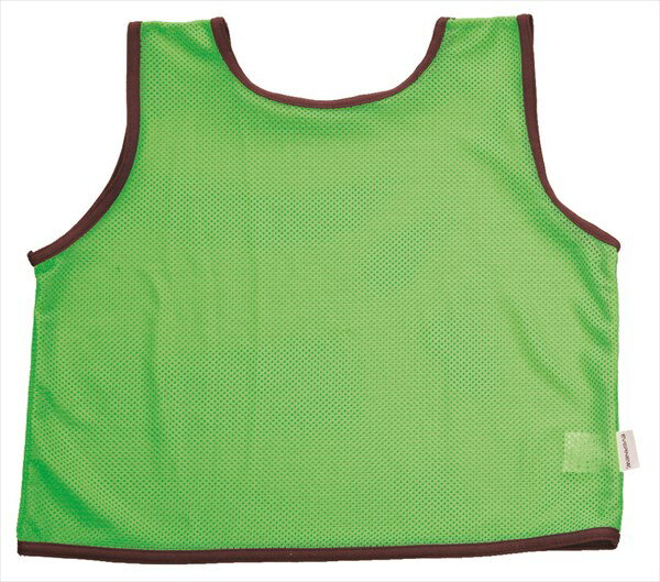 エバニュー メッシュビブスキッズ 無地5枚組 EKB409 500 グリーン