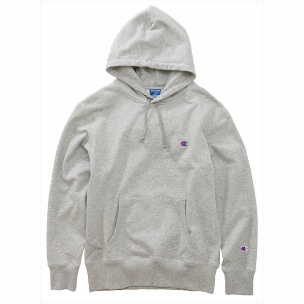 チャンピオン プルオーバー スウェットパーカー C3-LS151 070 オックスフォードグレー