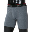 【2点までメール便可】 ヘインズ1P Comfort Flex Fit Total Support Pouch ボクサーブリーフ HM6EW101 040 シルバーグレー