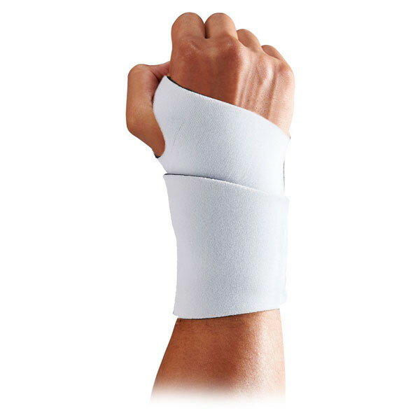 [返品交換不可] [Mcdavid]マクダビッド リストサポート ロゴナシ 左右兼用 高校野球対応モデル ホワイト M451N WH