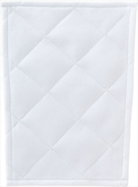 ゼット ユニフォーム用 衝撃吸収パッド 1枚入り 縫い付け用 膝用 PA250K 1100 ホワイト