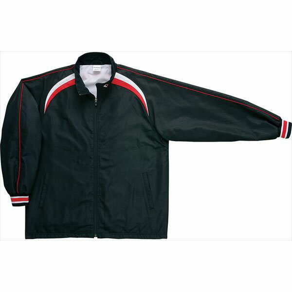 コンバース ジュニアウォームアップジャケット CB462506S 1911 ブラック×ホワイト