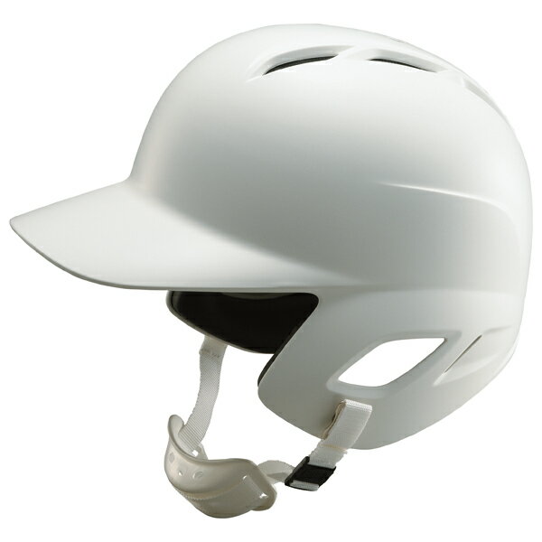 ゼット 少年硬式打者用ヘルメット BHL270 1100 ホワイト 1