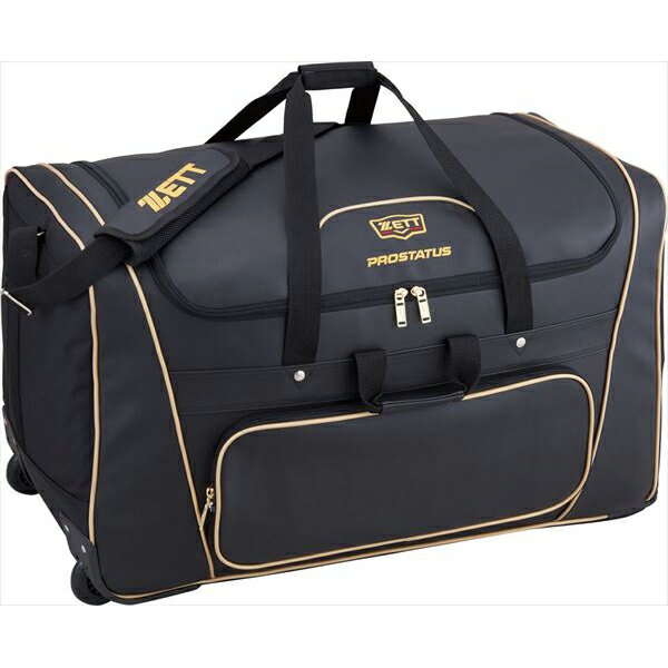 ゼット野球 プロステイタス ヘルメット兼キャッチャー防具ケース BAP117 1900 ブラック