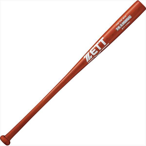 ゼット野球 トレーニングバット 打撃部細径84cm 800g BTT17984 6400 レッド