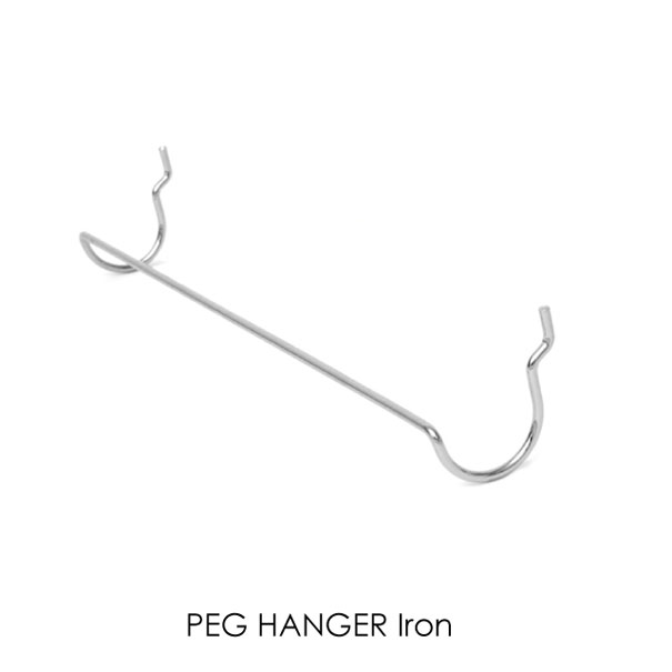 PEG HANGER(Iron) yOnK[ tbN ^InK[ p[c Vo[ ACA S yOEH[ yO{[h EH[Xg[W  [ amabro A}u Ǌ| ǖʎ[ DIY CeA