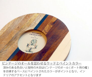 フォトフレーム 写真立て PHOTO FRAME OAR J 写真 壁掛け シンプル アンティーク インダストリアル カリフォルニア フレーム 写真たて ウッド 木製 ベージュ ホワイト ネイティブ ブラウン ミニ 小さい 丸 円 ラウンド