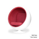 ボールチェア エーロ・アールニオ グローブチェア デザイナーズチェア デザイナーズ 北欧 家具 椅子 イス リプロダクト ジェネリック ラウンジチェア おしゃれ 完成品 ミ・bドセンチュリー レッド 赤 ホワイト 白 Ecom