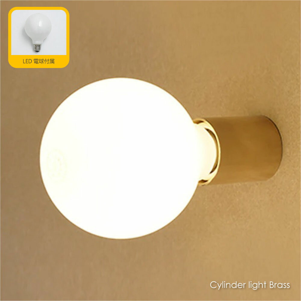 AXCIS Cylinder light Brass(ܡ뷿LEDŵ°) ֥饹 饤 ֥饱åȥ饤 1 ŷ ...