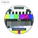 NeXtime Testpage Dome ネクスタイム 時計 掛け時計 壁掛け 静か 静音 北欧 モダン おしゃれ ミッドセンチュリー デザイナー ホテルライク アンティーク かわいい アナログ リビング インテリア シンプル テストページ NXT-3162