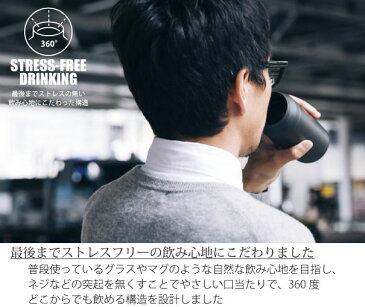 KINTO トラベル タンブラー 500ml ステンレス ブラック シルバー 保温 保冷 真空 アウトドア キャンプ 水筒 ふた付き こぼれない コーヒー おしゃれ 大きい プレゼント ギフト