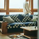 【即納】BASSHU Patchwork Quilt Cover / NAVY パッチワーク キルト カバー ブランケット ネイビー キルトラグ マルチカバー 長方形 洗える コットン 綿100% 厚手 大判 大きい 大きめ ソファ ベッド 天然素材 北欧 アウトドア キャンプ おしゃれ ネイティブ 41004