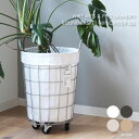 BRID WIRE ARTS & PRO LAUNDRY ROUND BASKET with CASTER 33L ランドリーバスケット 洗濯カゴ バスケット かご カゴ キャスター 収納 ワイヤー 北欧 おしゃれ アンティーク モダン 雑貨 ナチュラル カート ホワイト 白 グレー ベージュ 003076