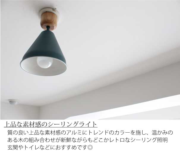 【電球なし】BRID メルクロス COLOR & WOOD CEILING LAMP 1BULB 1灯 60W 北欧 ナチュラル かわいい おしゃれ シェード アルミ 白 木 ウッド LED スポット スポットライト ランプ 照明 001841