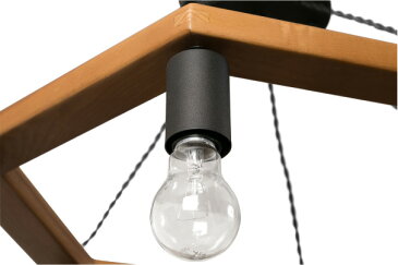 ＼キャッシュレス5%還元／ 【白熱電球付き】【送料無料】メルクロス BRID WOOD WORK LIGHT by 6 BULB ウッド 木 木製 鉄 アイアン LED 360W 8畳 10畳 照明 照明器具