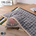 こたつ布団 長方形 190×230cm ネイビー グレー チェック おしゃれ インダストリアル ビンテージ 省スペース かわいい 北欧 綿 薄掛け 薄手 薄型 男前 シンプル 掛け 布団 ボア KK-156