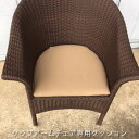 \5/1限定♪店内ポイント最大10倍/クラブアームクッション RAUCORD レーハウ 籐 ラタン 全天候家具 アウトドア ファニチャー エクステリア 屋外 円...