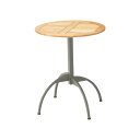 \5/1限定♪店内ポイント最大10倍/No.4 カフェテーブル ガーデン 家具 おしゃれ チーク ウッド 木 丸 円形 可愛い 北欧 シンプル モダン テラス ...