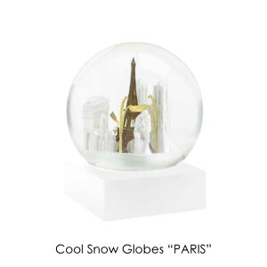 ＼ポイント最大34倍！11日1:59まで／Cool Snow Globes “PARIS” スノードーム おしゃれ パリ フランス プレゼント オブジェ 置物 インテリア モダン かわいい
