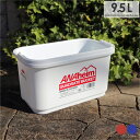 ＼ポイント最大37倍 27日 9:59まで／ANAheim Quadrate Bucket 9.5L バケツ 四角 洗車 おしゃれ キャンプ アウトドア ガーデニング用品 釣り かわいい 便利 防災グッズ ホワイト 白 レッド 赤 ブルー 青