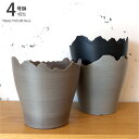 Plastic Pot Cliff No.4 鉢 植木鉢 4号 プラスチック 丸型 多肉植物 プランター おしゃれ 小さい 小さな 可愛い 室内 ポット アンテ...