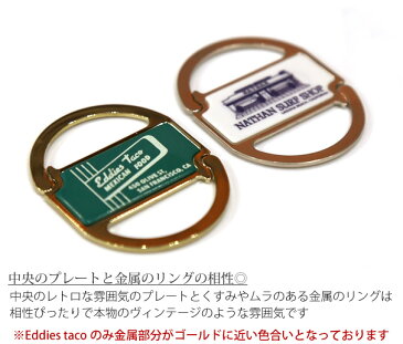 ＼キャッシュレス5%還元／ Candy design & works キャンディデザインワークス Clip Key Ring ゴールド シャックル キーリング おしゃれ キーホルダー キーチェーン アンティーク