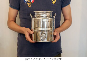 【送料無料】Oil Drum オイルドラム 3L marchisio ドリンクディスペンサー イタリア おしゃれ ステンレス ウォータージャグ ウォーターサーバー 本体 ウォータータンク マルキジオ ウォーターディスペンサー