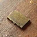 PICUS BRASS BOX CARDCASE+ カードケース 名刺入れ メンズ レディース 男性 女性 20代 30代 40代 50代 名刺ケース おしゃれ...